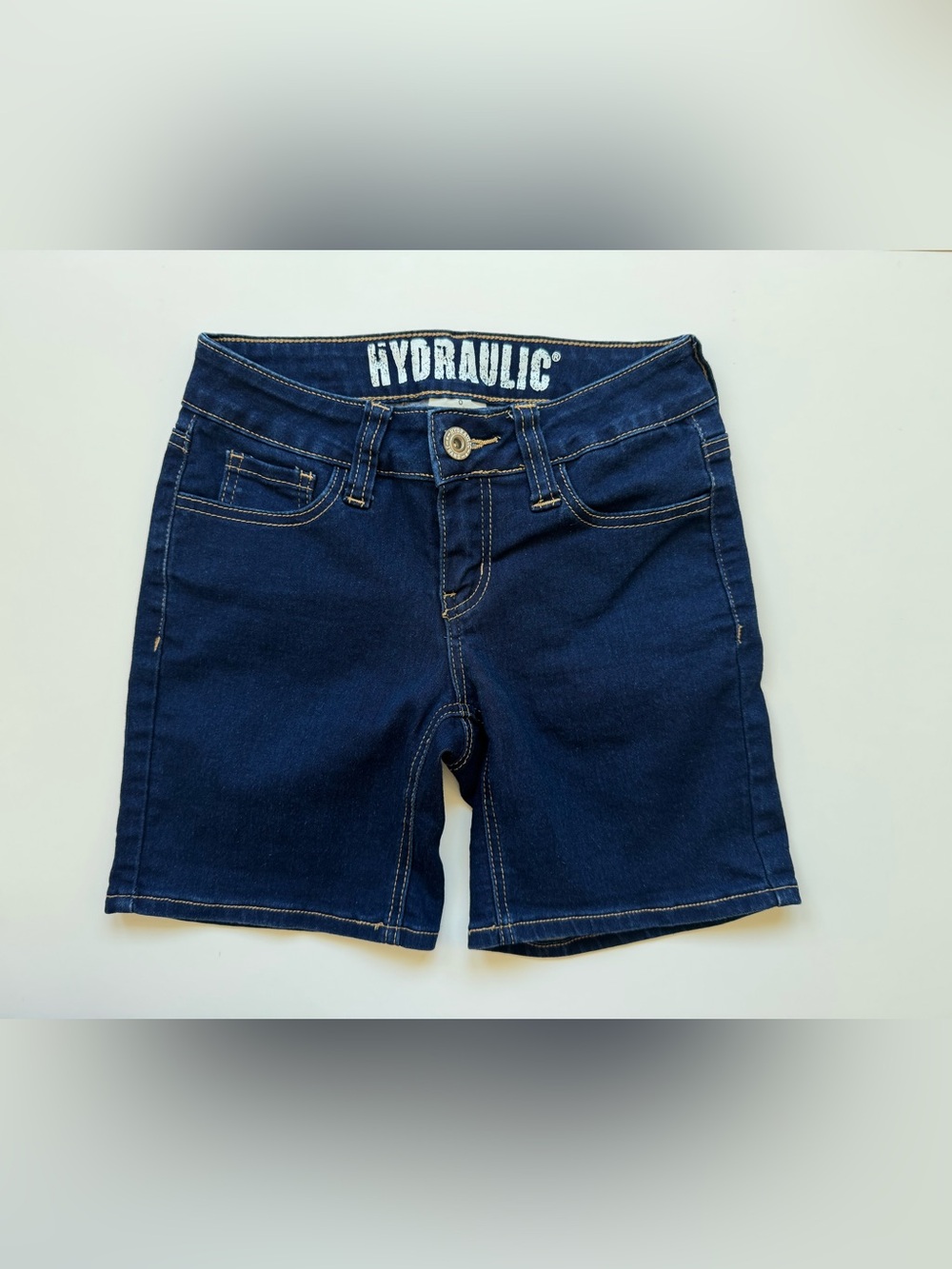 Hydraulic Women’s Dark Blue Stretchy Shorts Size 0